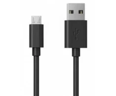 Kabelis Brackton USB Male - MicroUSB Male 5m Juodas