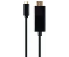 Kabelis Gembird USB Type-C Male - HDMI Male 4K@60Hz 2m Juodas