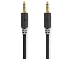 Nedis Stereo Audio kabelis jack 3.5 mm (M) - jack 3.5 mm (M) 10.0 m juoda