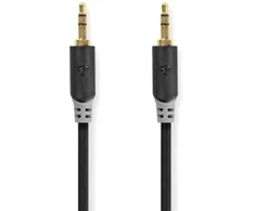 Nedis Stereo Audio kabelis jack 3.5 mm (M) - jack 3.5 mm (M) 3.00 m juoda