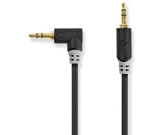 Nedis Stereo Audio kabelis jack 3.5 mm (M) - jack 3.5 mm (M) 1.00 m juoda