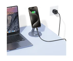 Kabelis USAMS KY Series US-SJ691 60W USB-C į USB-C 1m juodos spalvos