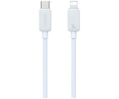 Kabelis USAMS KY Series US-SJ692 30W USB-C į Lightning 1m baltos spalvos