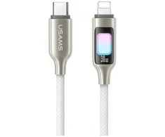 Kabelis USAMS TC Series SJ749 30W USB-C į Lightning 1,2 m titaninis