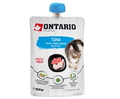 Ontario kačiukams skirtas tuno šviežios mėsos maistas 90 g (makaronai)