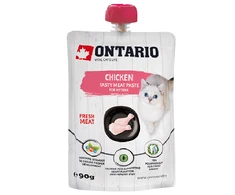 Ontario Kitten vištiena Fresh Meat 90g (Pasta)