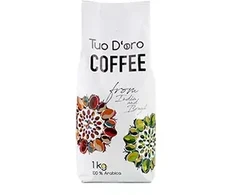 Kavos pupelės TUO D'ORO, 100% Arabica, 1kg