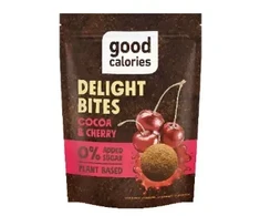 Kakao Bites ar datelēm un ķiršiem GOOD CALORIES, 58g
