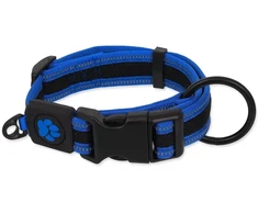 Kakla siksna - Placek Active Dog Collar Fluffy XL mėlynas 3,8x44-70cm