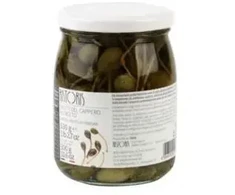 Kaperi lieli vīna etiķī RISTORIS, 530g/300g