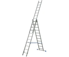 Kopėčios aliuminės VHR3x 7 pak. ilgis 3.99m ,3x1.9m, Elkop