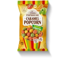 Karamelinis popcorn POPHOUSE Tutti Frutti, vaisių skonio, 140g