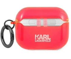 Dėklas Karl Lagerfeld KLAPUCHFP AirPods Pro cover rožinė pink Choupette