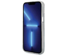 Apple iPhone 13 Pro Max Karl Lagerfeld dėklas Iconic Karl&amp;Choupette Magsafe (KKLHMP13XHNKCIT) skaidrus