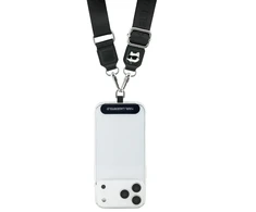 Karl Lagerfeld Universal Crossbody Strap Choupette Patch juodos spalvos
