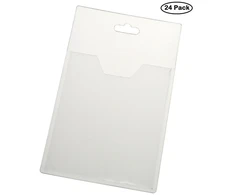 Karšu / dokumentu turētājs Europel atvērts 60x90mm, 24 gab.