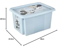 *****KEEEPER skrzyn.obr.pok.15L Mickey mėlynas 81503