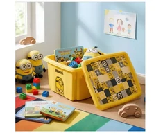 Keeeper Kaste ar vaku 15L Karolina "Minions Mosaic" 38x29 5x20 5cm dzeltena ()