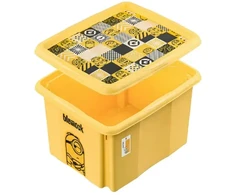Keeeper Kaste ar vaku 15L Karolina "Minions Mosaic" 38x29 5x20 5cm dzeltena ()