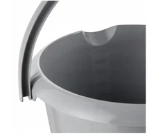 Keeeper Deco bucket 10L Ilvie "Not Ai" Ø30x28cm pilka