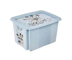 *****KEEEPER dėžė besisukanti 30L Mickey mėlynas 81152
