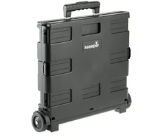 Keeeper Foldable shopping cart with load capacity iki 35kg Olli 65L 42x40.5x38cm juodas