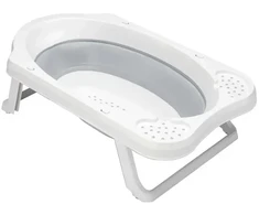 Keeeper Folding baby bath Maja "Pure" 48x82x23.5cm pilka