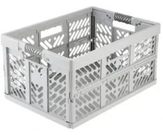 Keeeper Folding box with load capacity iki 50kg Ben 54x37x28cm 45L pilkas