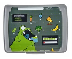 Keeeper Food storage container deco-click-box midi 1L Carla “Monster” 17x13x7cm pilka