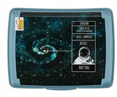 Keeeper Food storage container deco-click-box midi 1L Carla "Cosmos” 17x13x7cm mėlynas