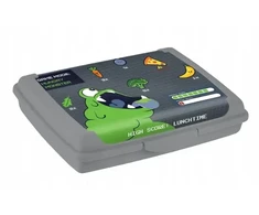 Keeeper Food storage container deco-click-box mini 0.5L Carla “Monster” 17x13x3.5cm pilka