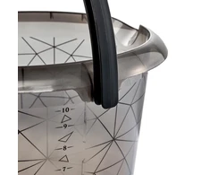Kibiras Keeeper Polygon, 10 l, skaidri/juoda