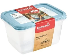 Keeeper Mia magic ice set of 2 containers, 2x2L, with reusable label