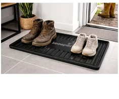 Springos Keeeper Shoe rack Snorre 54x38cm juodas