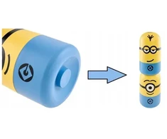 Keeeper Daiktadėžė Kevin 10L "Minions" Ø20x38cm geltona/mėlyna