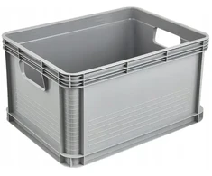 Keeeper Transport box with load capacity iki 30kg Robert 40x30x22cm 20L pilkas