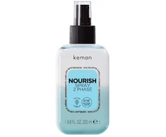 Kemon Nourish Purškiklis 2 Phase maitinamasis dvifazis plaukų purškiklis, 200 ml