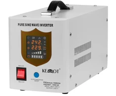 Kemot PROsinus-1500/24 24V/230V 1500VA/1050W galios keitiklis su sinusoidine išėjimo įtampa ir įkrovimo funkcija