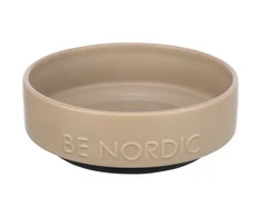 Trixie Be Nordic dubenėlis Taupe Ceramika/Guma 1,2l