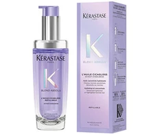 Kerastase Blond Absolu Cicagloss Hair Oil stiprinamasis aliejus šviesiems plaukams, 75 ml