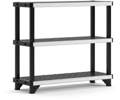 TV staliukas KETER LENTYNA 3 LENTYNOS 122x46x106cm