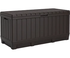 Keter Plastikinė dėžė KENTWOOD, 350 l, ruda