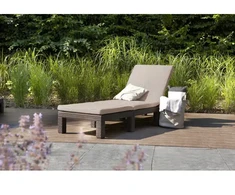 Keter Daytona Deluxe sun lounger beige