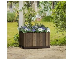 Lumarko KETER 261034 garden planter walnut