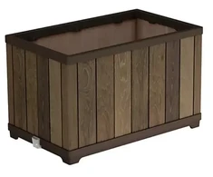 KETER 261034 garden planter walnut