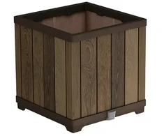 KETER 261031 garden planter walnut