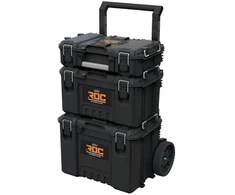 Keter Diy Tool Box Set on wheels ROC Pro Gear 2.0 Mobile System 64,8x47,8x87,2cm