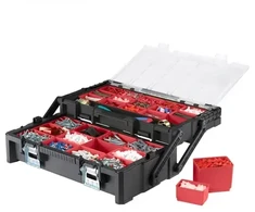 Keter Diy Tool Box with 18 compartments Cantilever Tool Box 18" 45,8x24x14,5cm