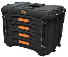 Keter Diy Tool box with 4 drawers ROC Pro Gear 4 Drawers Unit XL 56.5x37.5x41.3cm