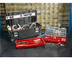 Keter Diy Tool Box with Organiser Hawk Tool Box 26" 66x28,7x26,6cm